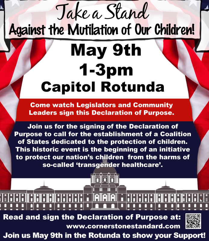 Join us @ Minnesota Capitol Rotunda Thursday May 9th - The Cornerstone ...